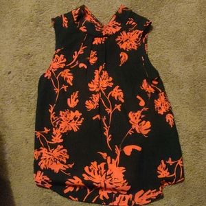 Black and red blouse